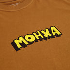 comic logo loose tee / cinnamon