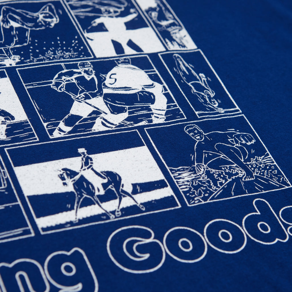 sporting goods loose tee / midnight blue