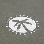 inverted palm logo tee / pickle