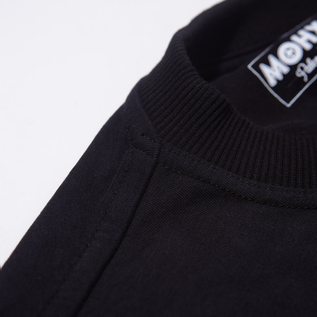 getout loose tee / black