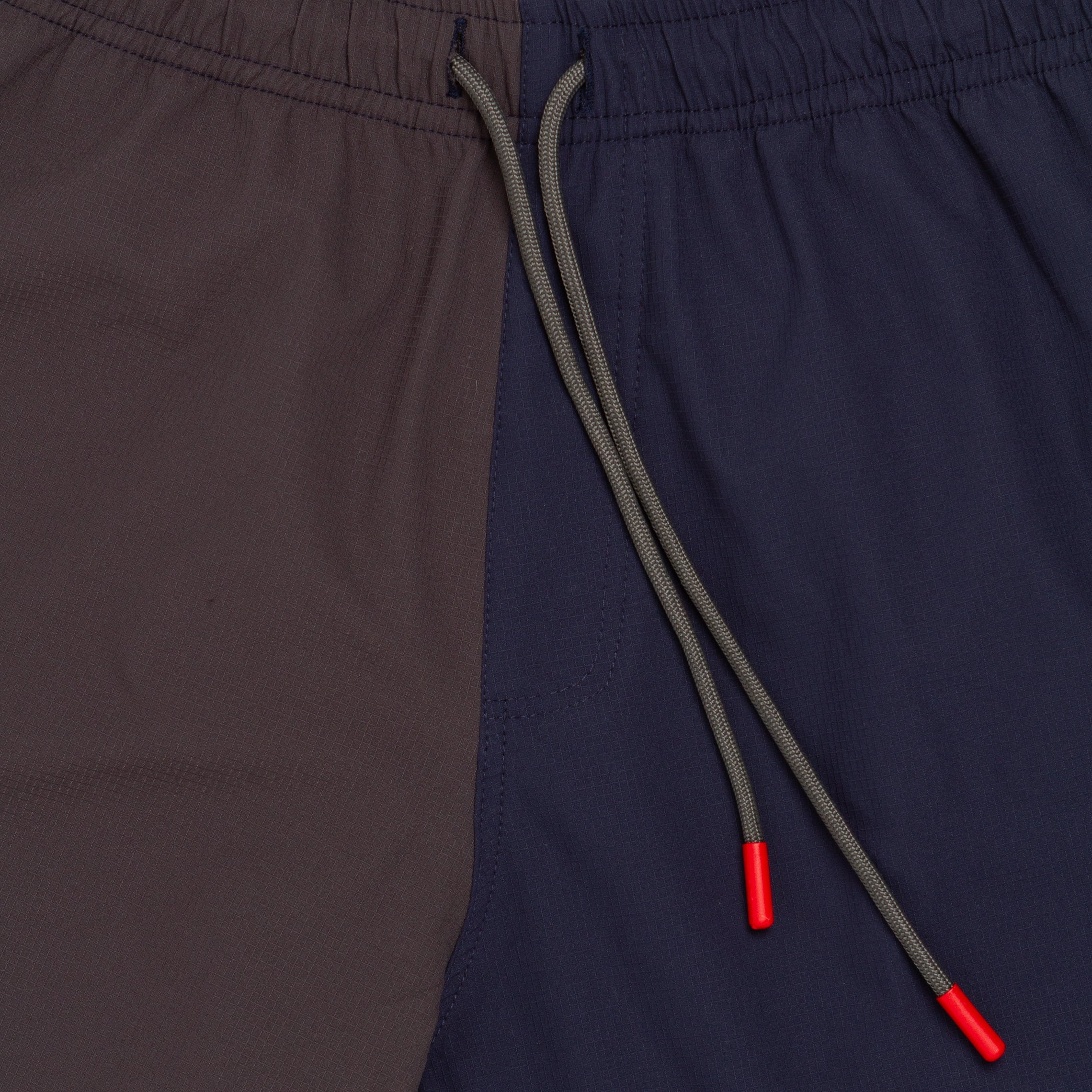 two tone swims shorts - grey / navy