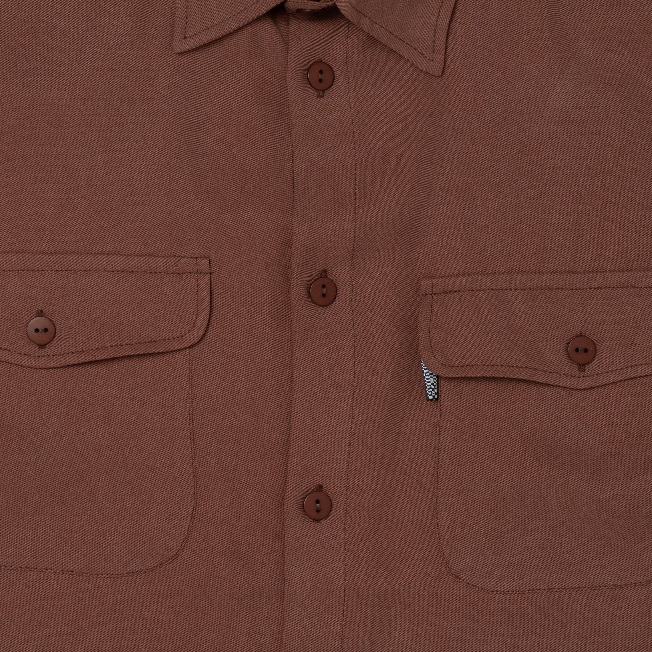 everyday shortsleeve shirt / fig pebble