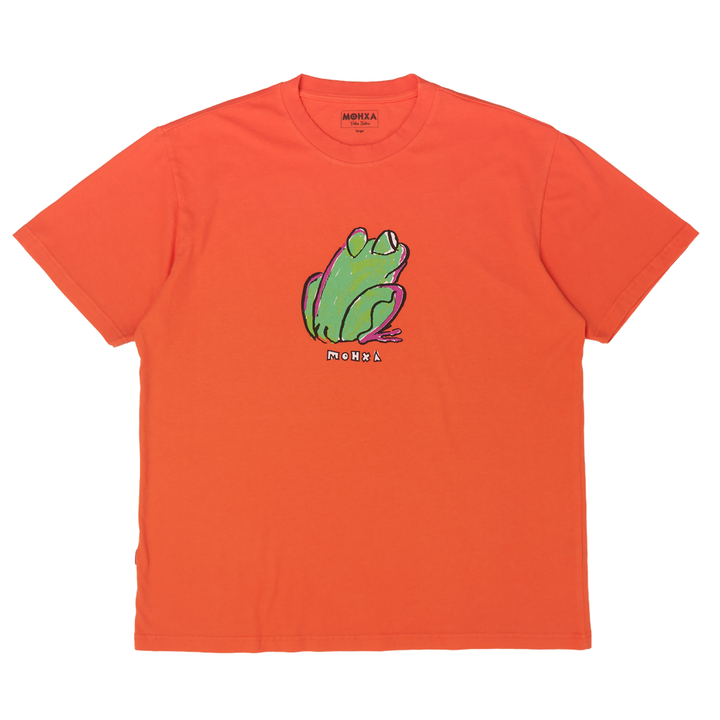 frog tee / orange