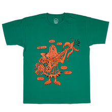 Load image into Gallery viewer, ossom squid rock 1281 tee / college green
