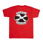 ossom records tee / red