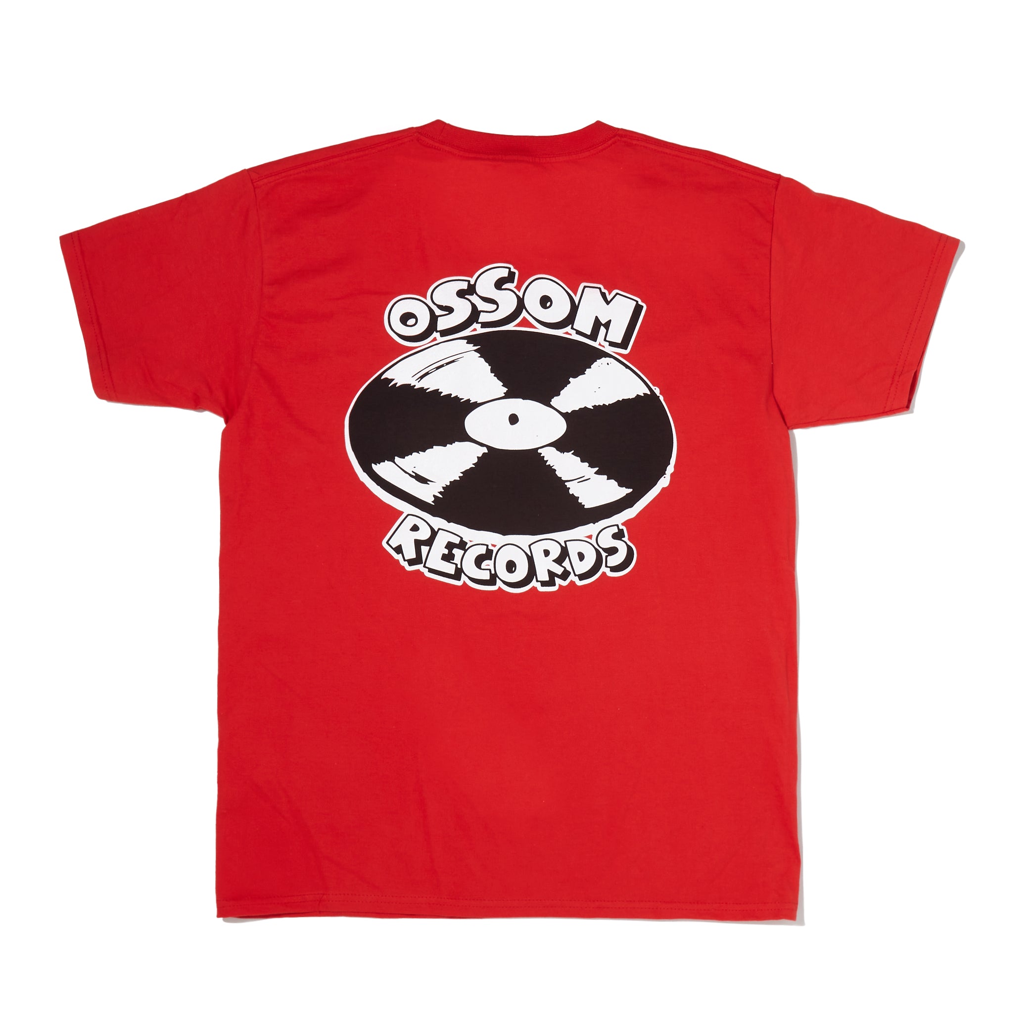 ossom records tee / red