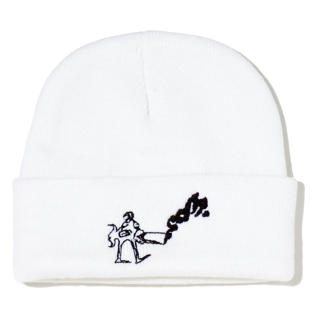 ossom fish 1281 beanie / white