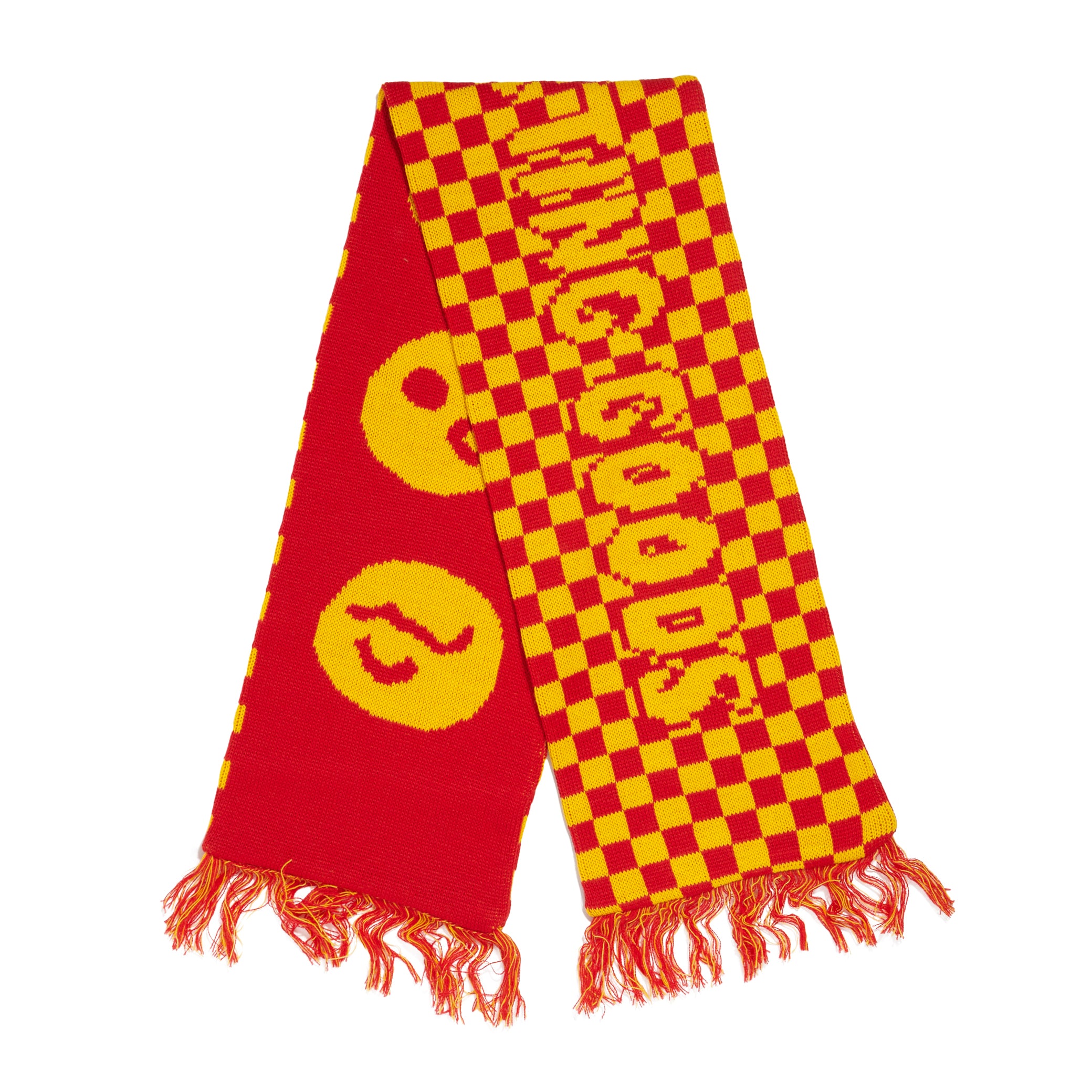 sporting goods scarf (yellow/red)