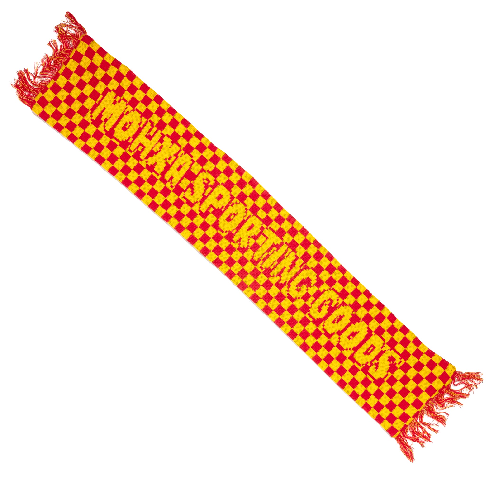 sporting goods scarf (yellow/red)