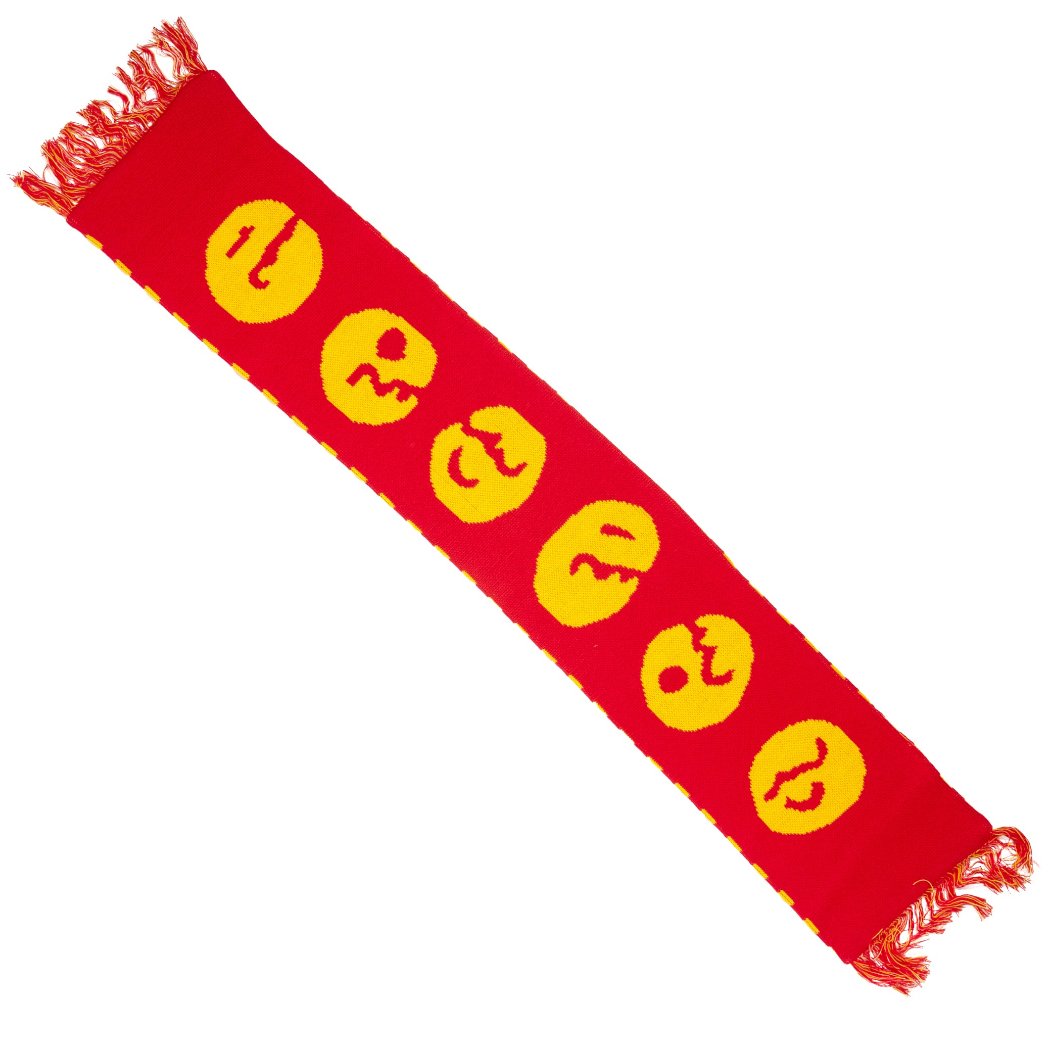 sporting goods scarf (yellow/red)