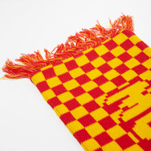 Load image into Gallery viewer, sporting goods scarf (yellow/red)
