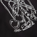 ossom worm 1281 hoodie / black