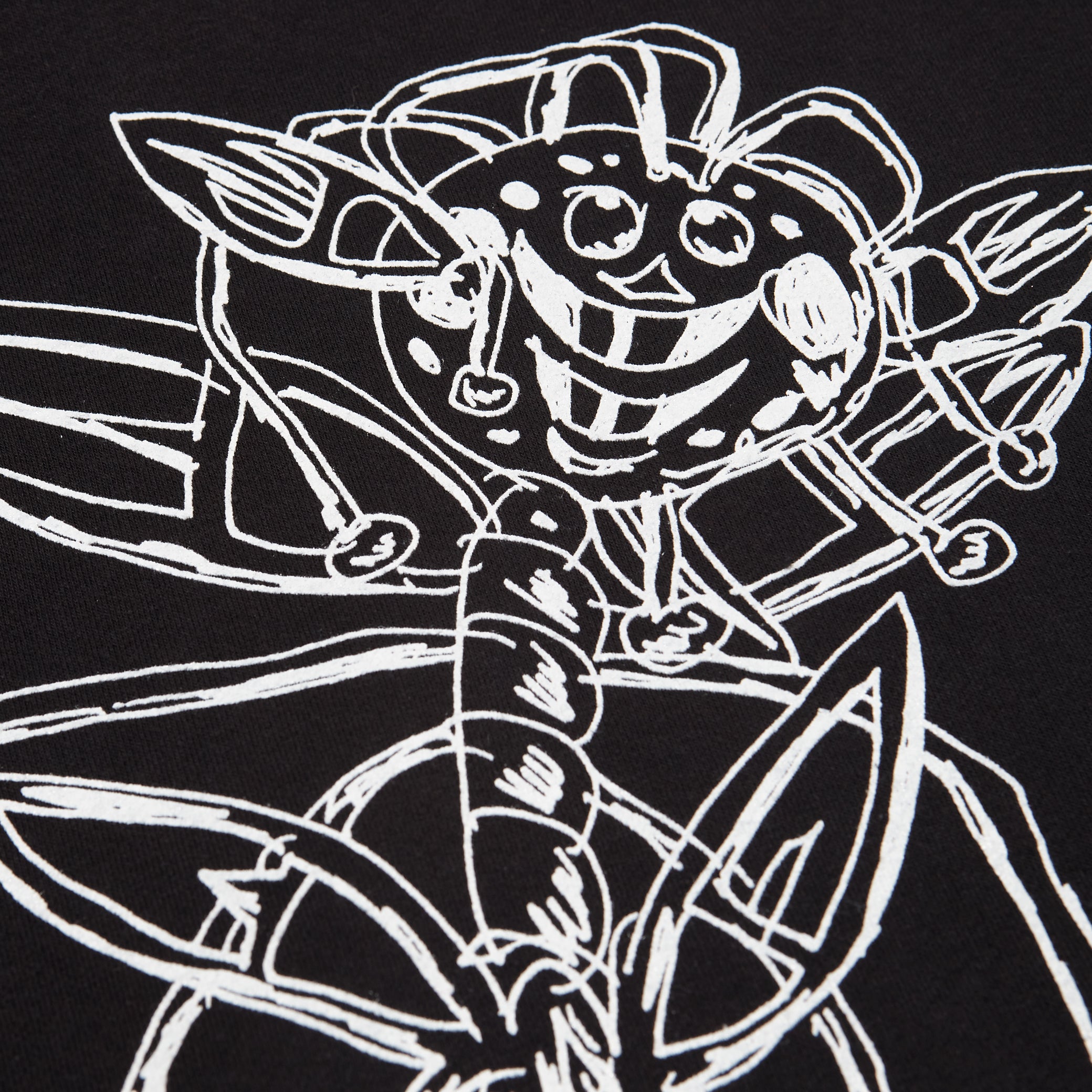 ossom worm 1281 hoodie / black