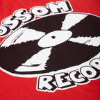 ossom records tee / red