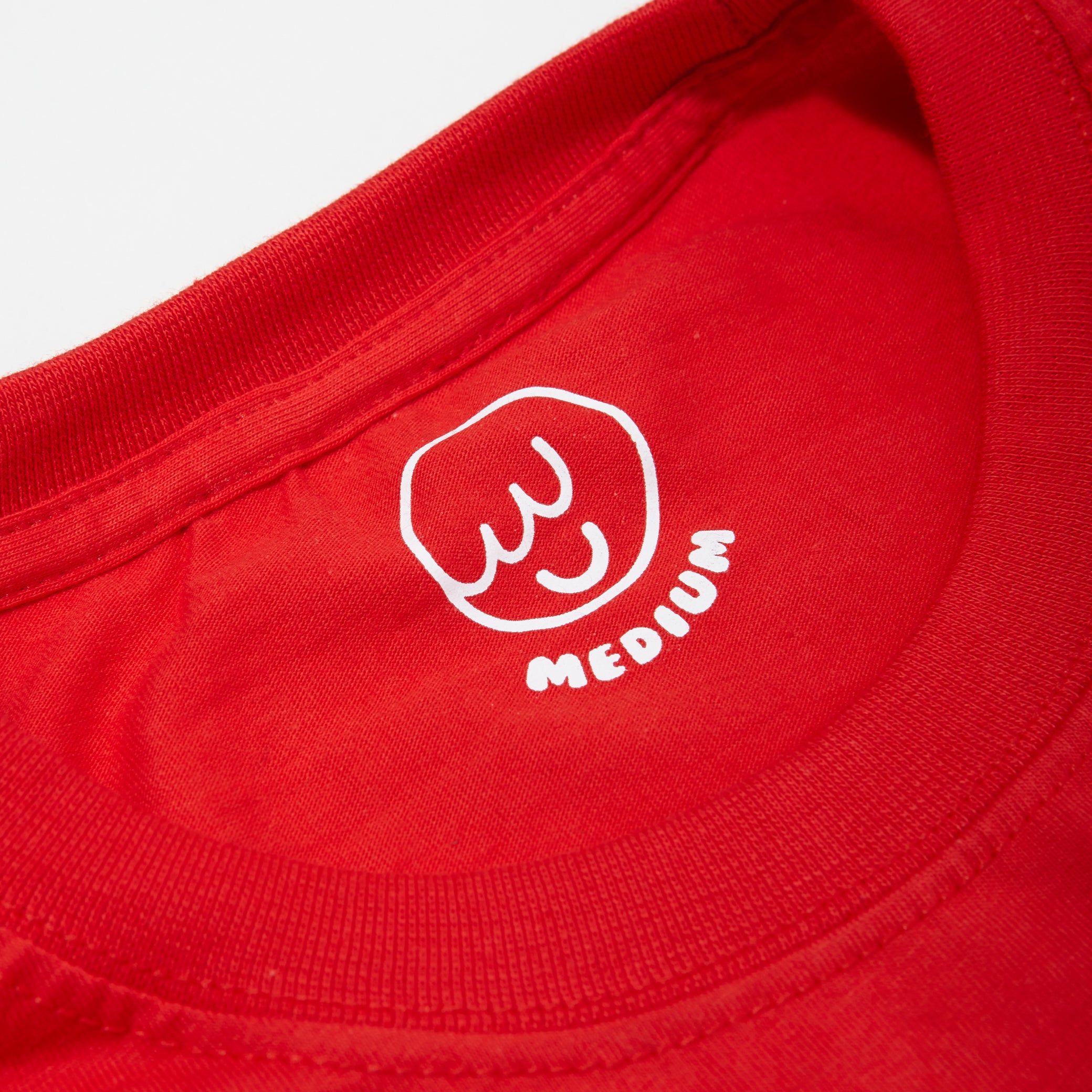 ossom records tee / red