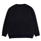 banana trip knit / space blue