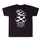 flying discs tee / black