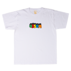 multi ossom tee / white