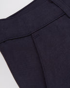 pintuck shorts / navy