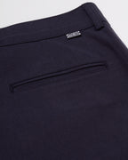pintuck shorts / navy