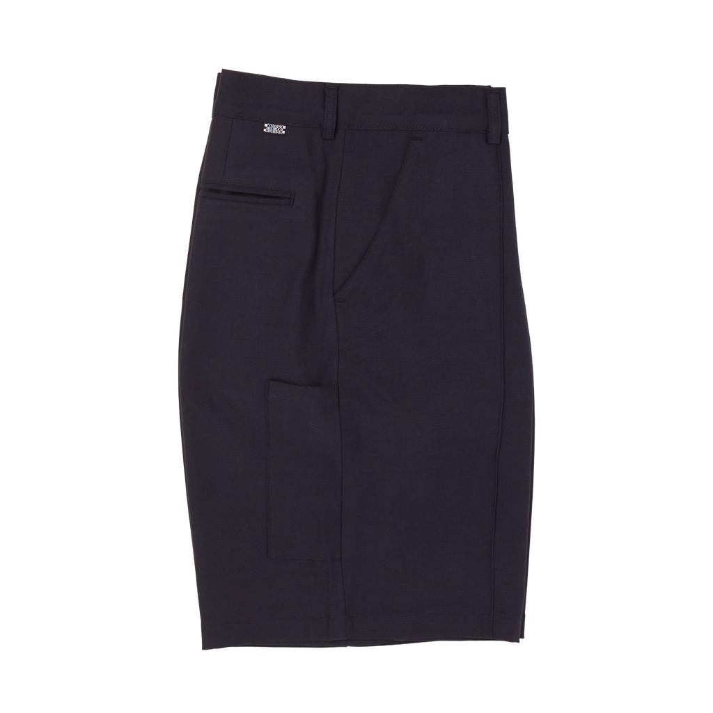 pintuck shorts / navy