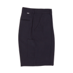 pintuck shorts / navy