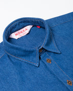 denim everyday shirt / indigo washed
