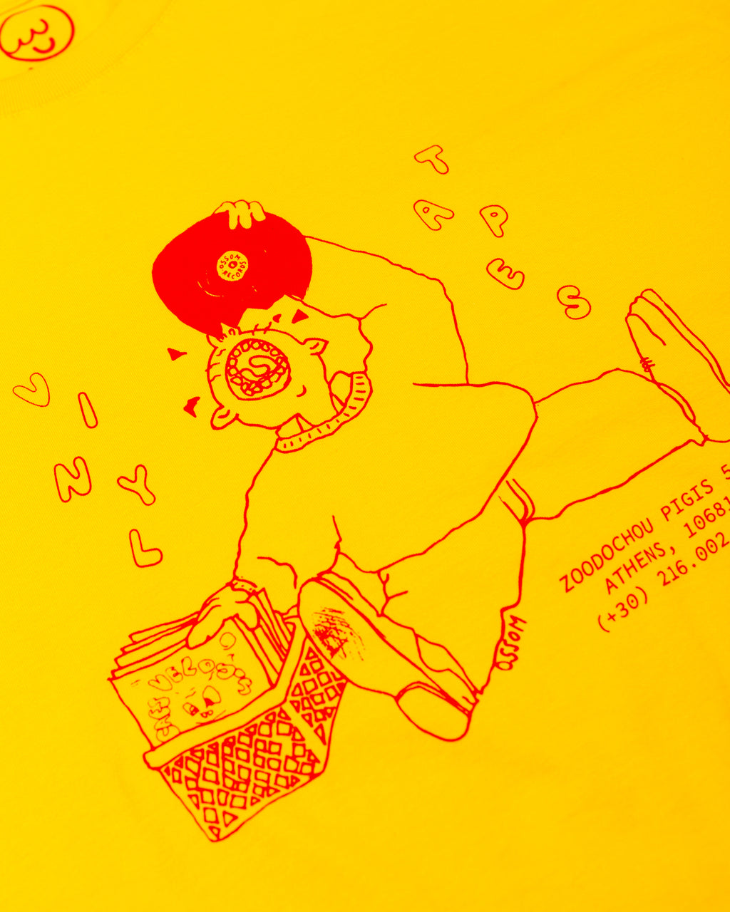 paldo tee / yellow