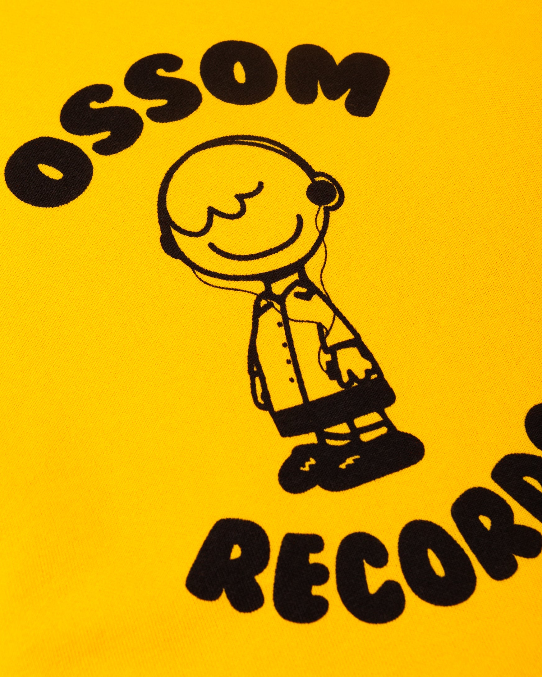 ossom boi crewneck / yellow