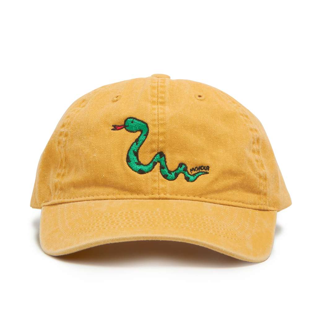 snake dad cap / sunflower