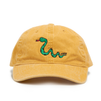 snake dad cap / sunflower