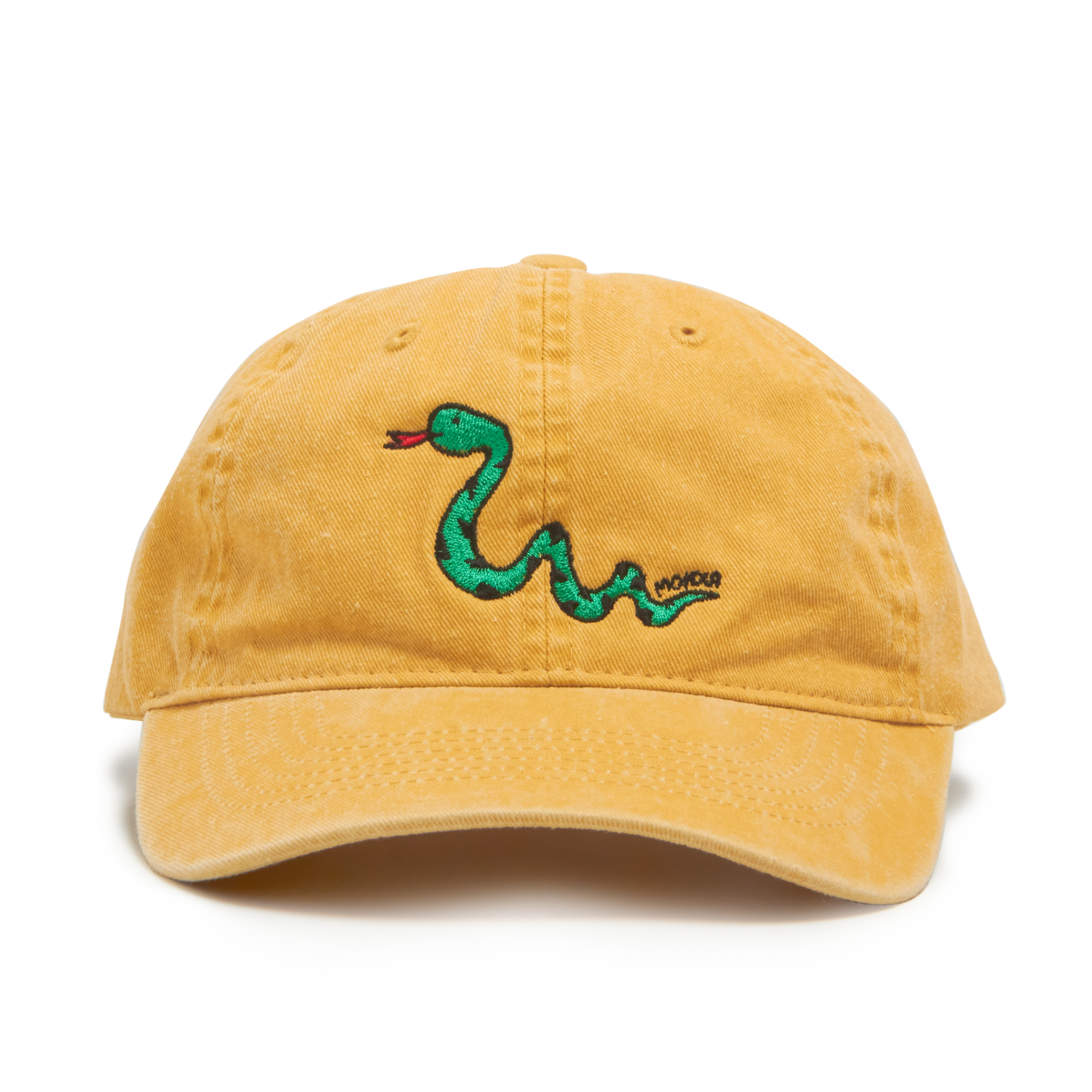 snake dad cap / sunflower