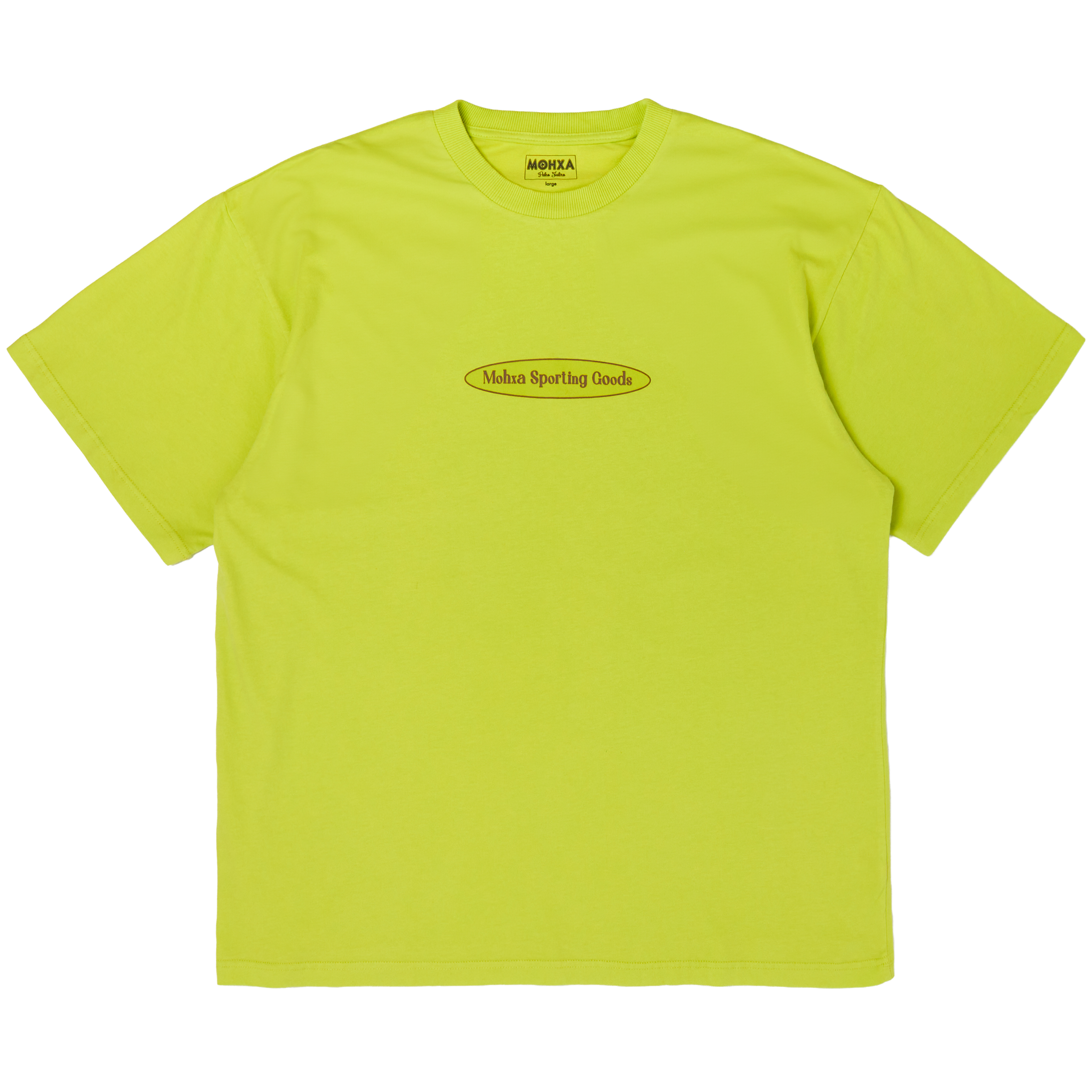 mohxa sporting goods loose tee / green lizard
