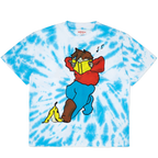 banana trip loose tee / tie dye