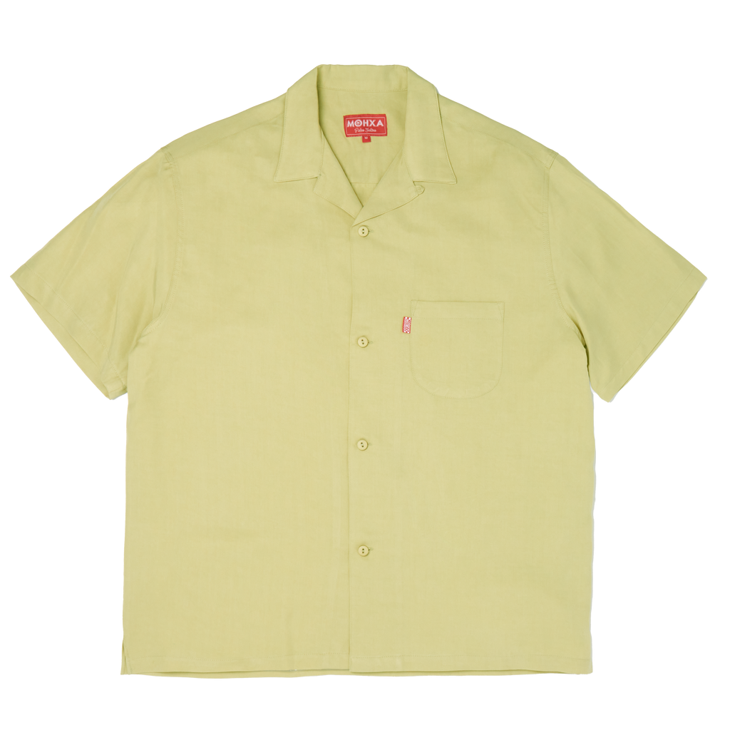 pistachio lapel shirt