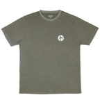 inverted palm logo tee / pickle