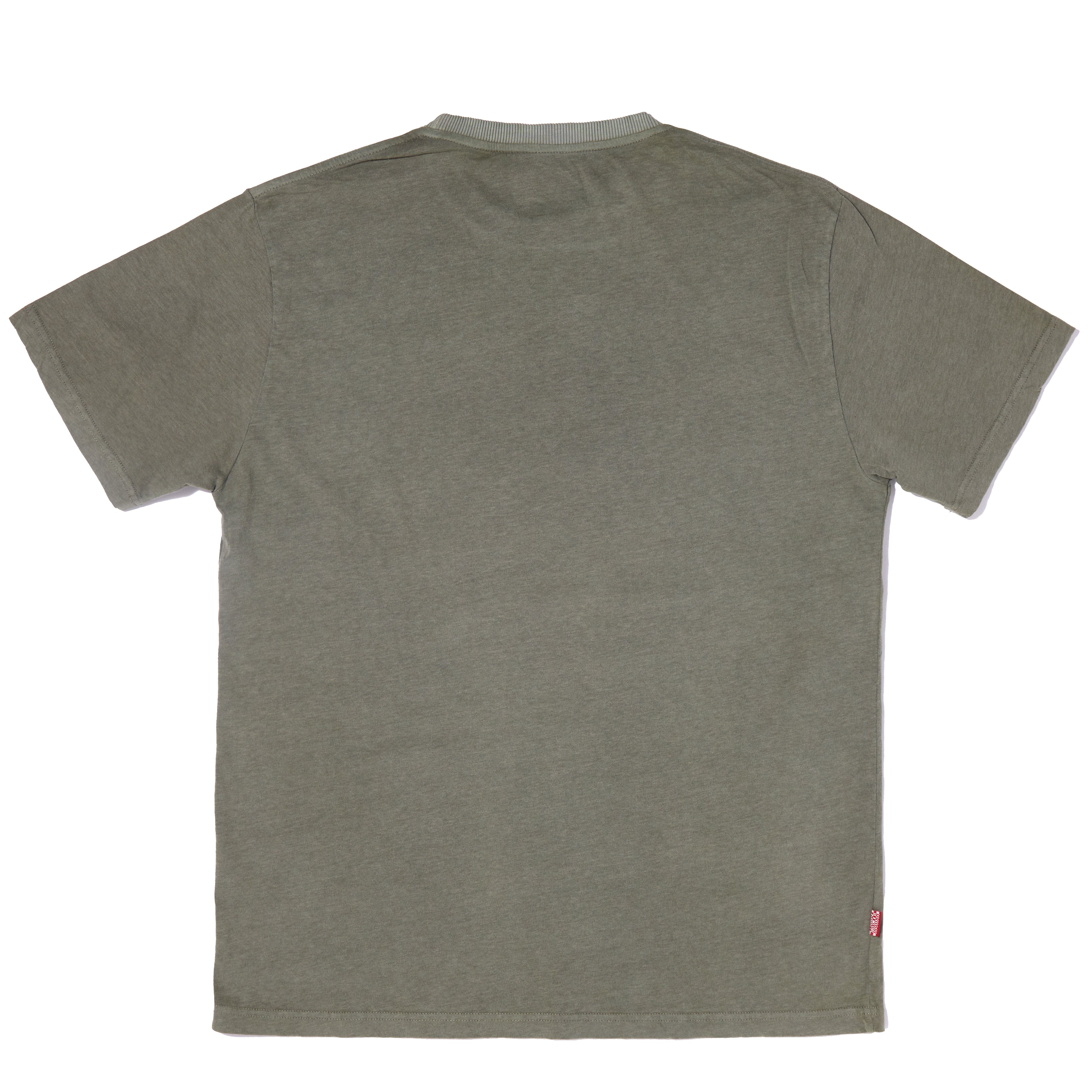 inverted palm logo tee / pickle