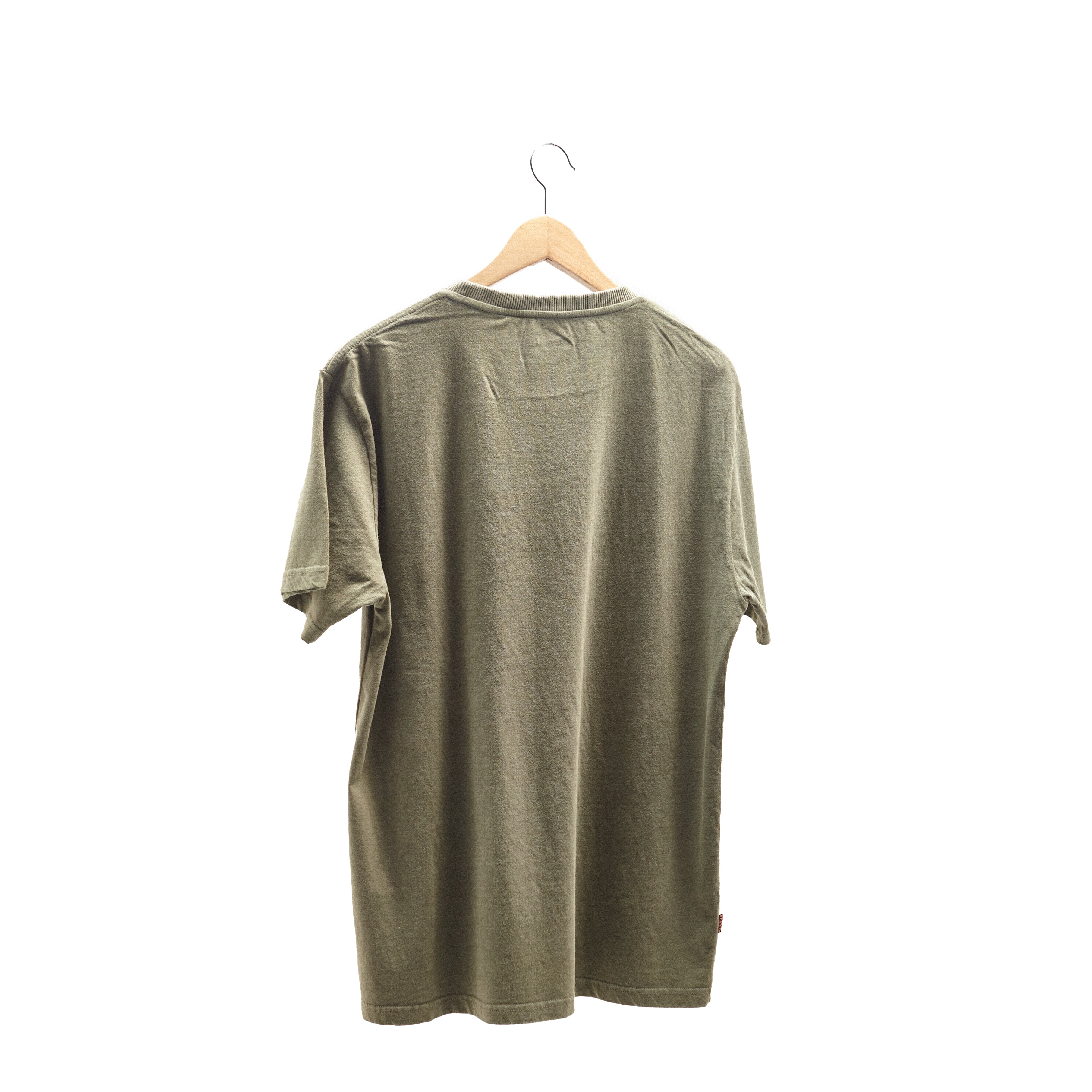 inverted palm logo tee / pickle