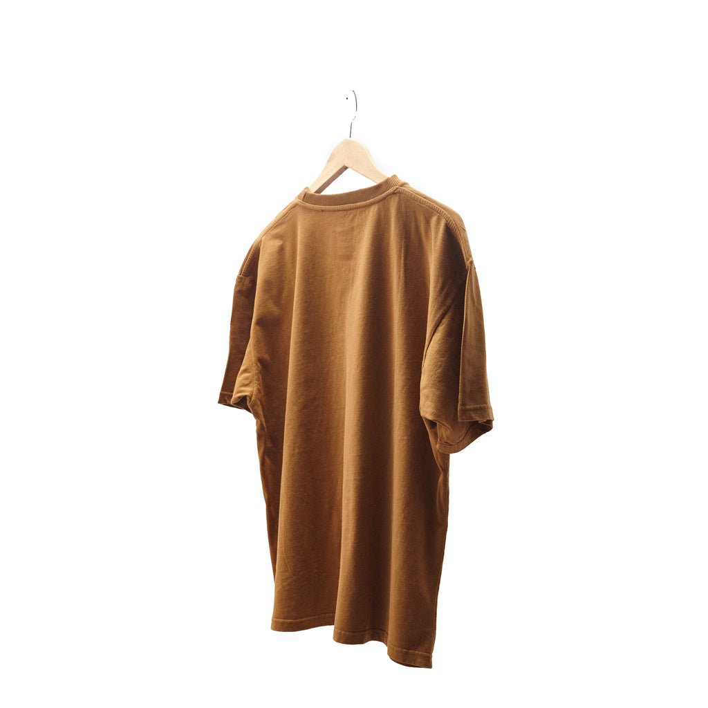 comic logo loose tee / cinnamon