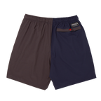 two tone swims shorts - grey / navy