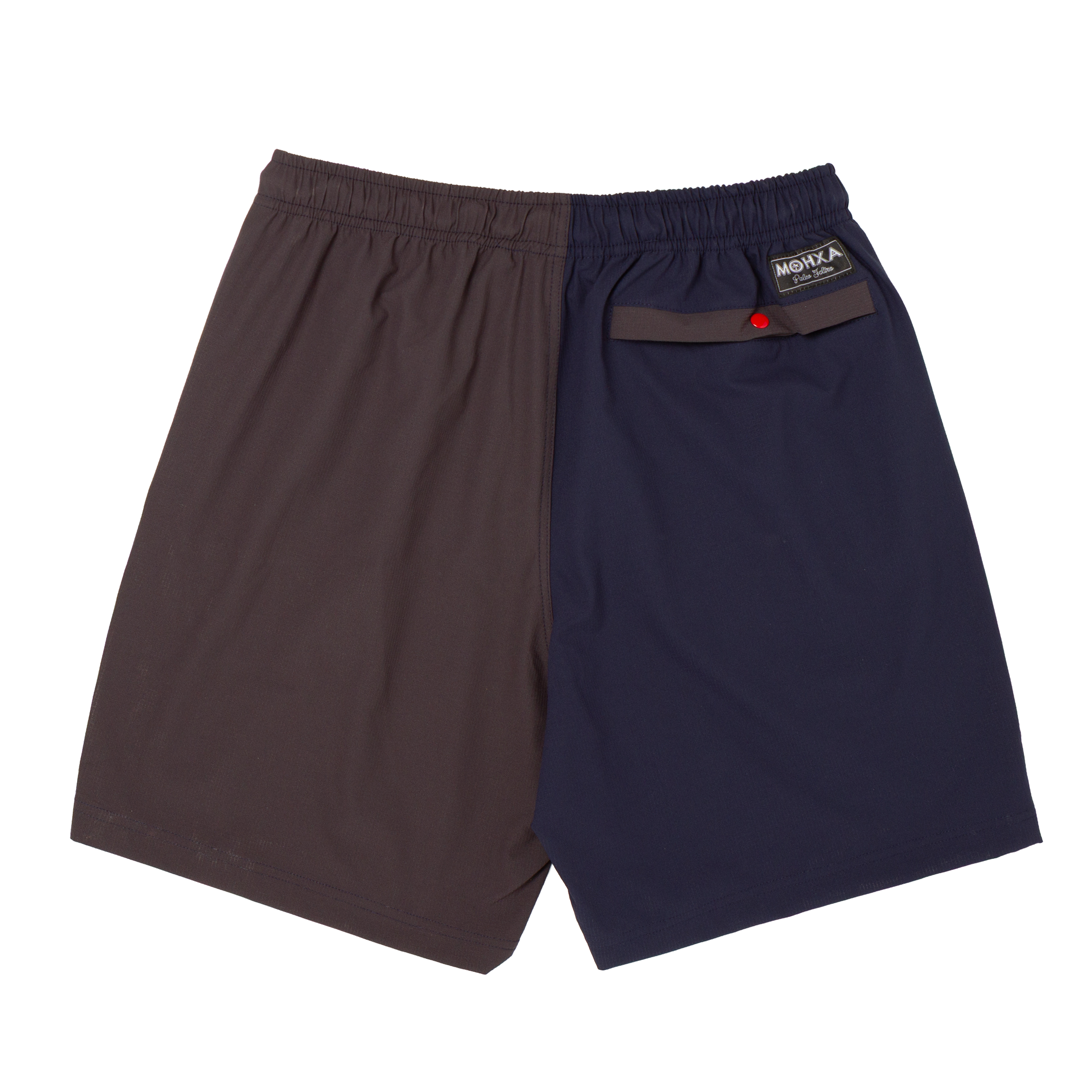 two tone swims shorts - grey / navy