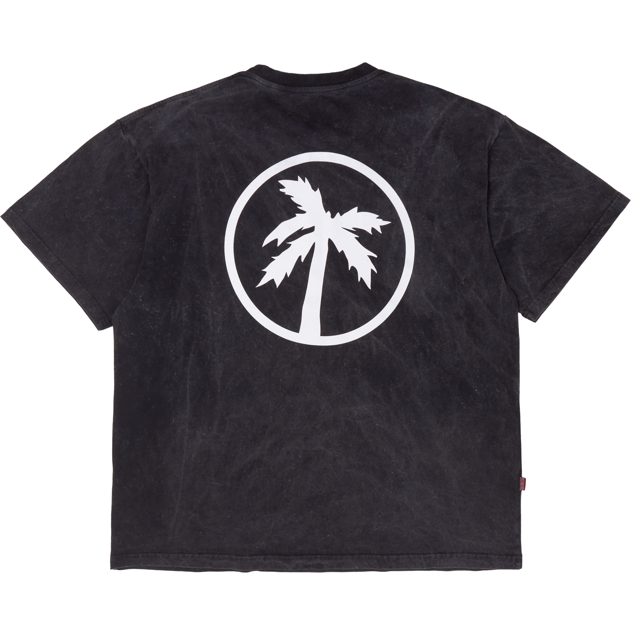 team loose tee / mineral washed black