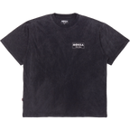 team loose tee / mineral washed black