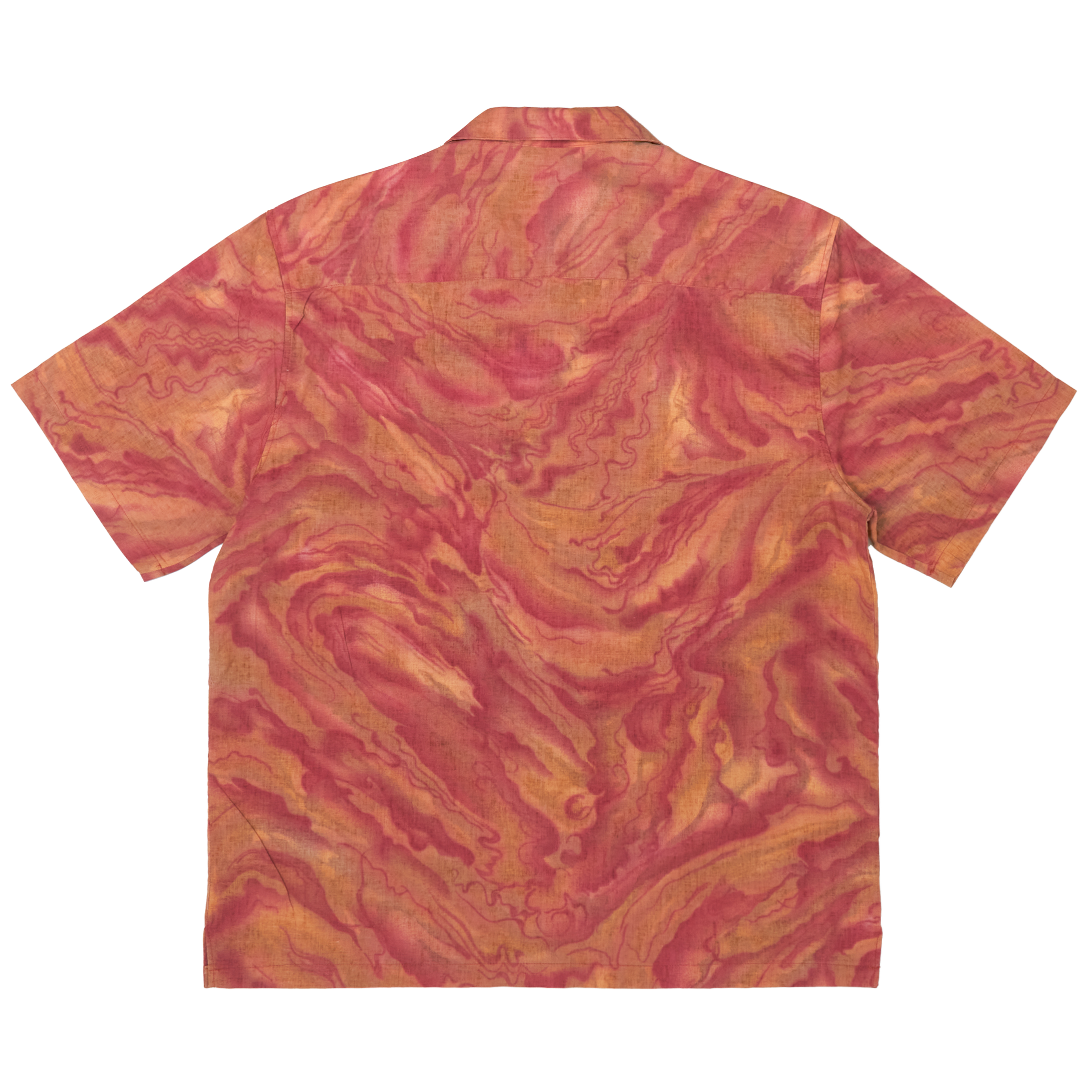 aura upcycled lapel shirt