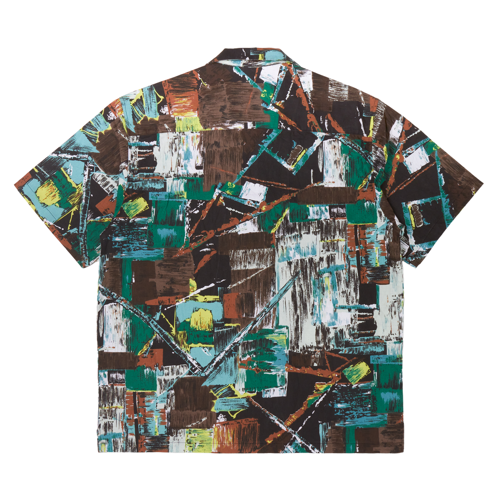 rizz upcycled lapel shirt