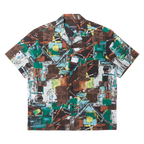 rizz upcycled lapel shirt