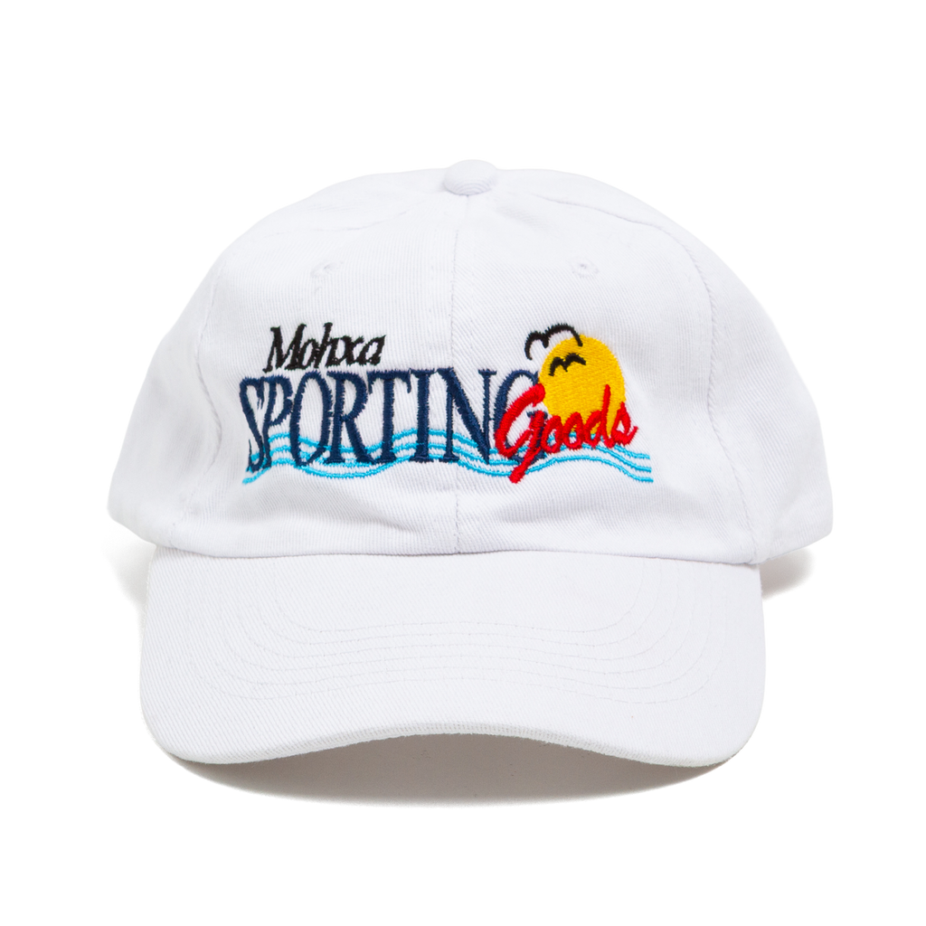 sunset cap / white