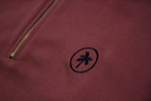 Load image into Gallery viewer, zip logo polo / burgundy

