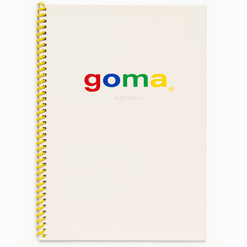 goma f&c composition book (ruled)