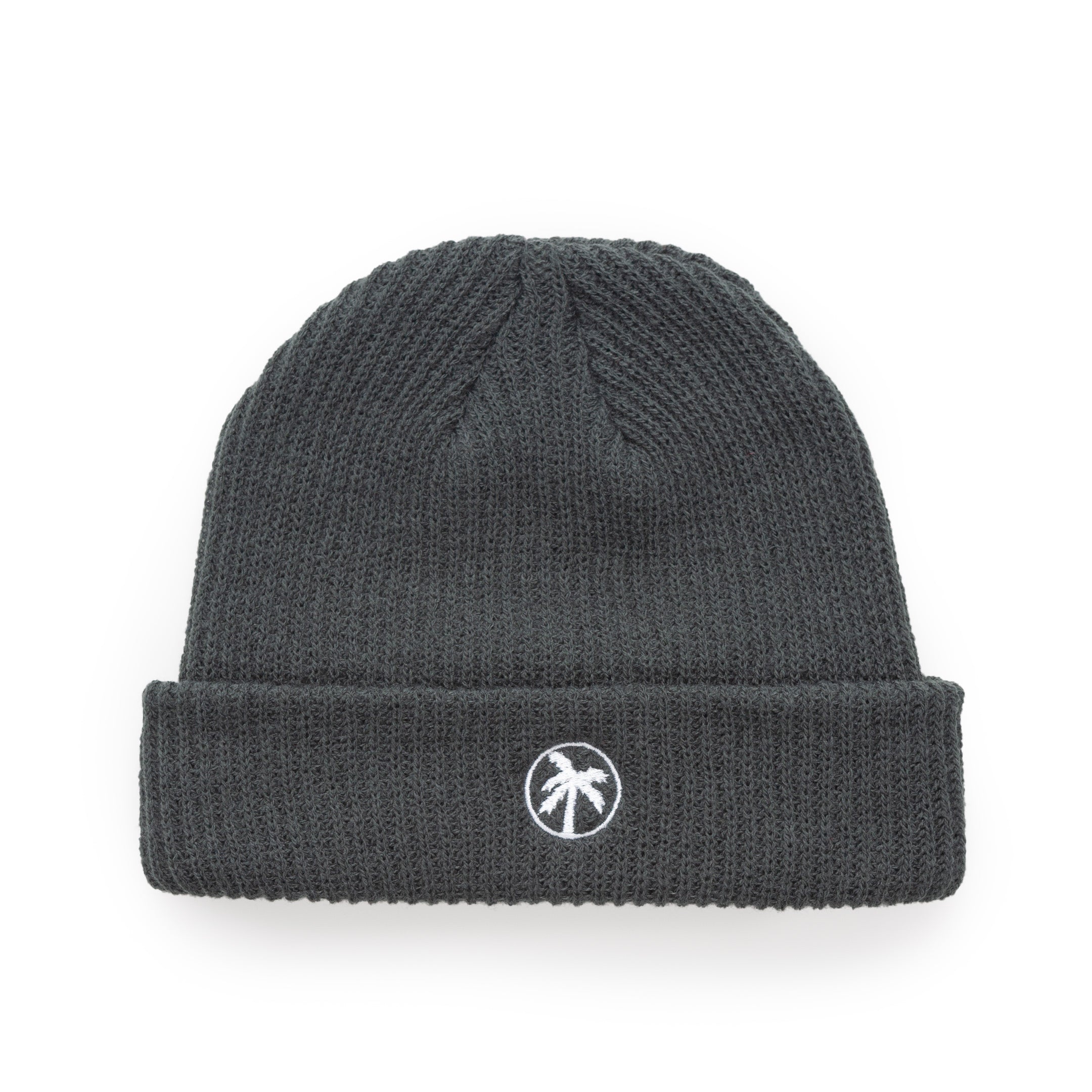 grey loose palms beanie